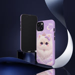 Persian Cat Kawaii Chibi Round Art Tough Phone Case