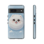 Samoyed Kawaii Snowball Chibi Art Tough Phone Case