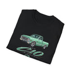 1968 Chevy C10 Pickup T-Shirt | Vintage Green Truck Graphic Tee