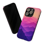 Pastel Mountain Haze Vaporwave Art Tough Phone Case