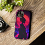 Neon Geisha Silhouette Phone Case | Tough Cover