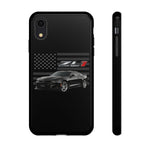 Black ZL1 Camaro Phone Case Muscle Car Tough Cover Gift Art