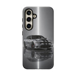 Silver Charger RT Phone Case, Classic Muscle Car Racing Stripe Cover