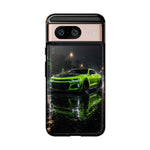 Camaro ZL1 Neon Green Muscle Car phone case | Tough Cover