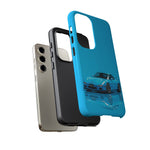RX-7 Cyan Studio Phone Case Studio Color Match Car Art