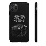 SS 454 Classic Muscle Car El Camino phone case | vintage Chevy reflection