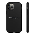 1957 Bel Air Chrome Script Emblem Tough Phone Case Cover Gift
