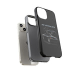 Black S2000 Roadster Collage JDM Tough Phone Case Cover Gift