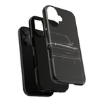 Black Charger RT Phone Case, 68 Classic Muscle Car Cover, Mens Gift