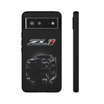 ZL1 Camaro phone case | tough phone case, black muscle car design