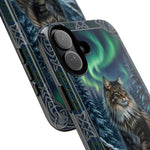 Norwegian Forest Cat Nordic Art Tough Phone Case