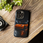 Orange C6 Neon Car Meet Tough Phone Case
