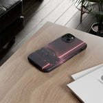 FC RX-7 Pink Neon Fog Column Tough Case