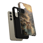 Shiba Inu Forest Hot Spring phone case | Tough Cases