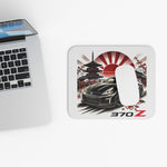 370Z Mouse Pad JDM Drift Car Japanese Rising Sun Cherry Blossom Desk Mat