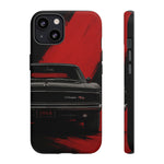 1968 Charger Triple Black Muscle Car Tough Phone Case