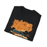1967 Firebird Vintage Poster Road Scene Pony Car T-Shirt Classic Car Fan Gift