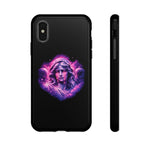 Weeping Angel Statue Vaporwave Phone Case Gothic Cosmic Tough Case