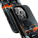 1966 GTO Orange Rainy City Tough Phone Case Cover Gift Art