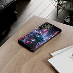 Skyline GT-R Tokyo Rain JDM Night Art Tough Phone Case