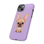 French Bulldog Bat Ears Kawaii Pet Dog Art Tough Phone Case
