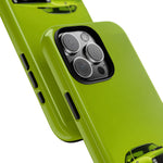 Green Cuda Muscle Car phone case for Gear Heads