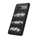 R32 Skyline Phone Case White, Three-View Vector Cover, Gift GTR Fans