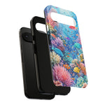 Underwater Coral Reef Phone Case | Colorful Tropical Fish Ocean Scene