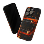 69 Nova SS Phone Case, Rainy City Night Muscle Car Tough Cover