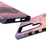 Silver Hakosuka Skyline Mirror Lake Tough Phone Case