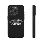 MR2 White Side Silhouette JDM Tough Phone Case Cover Gift