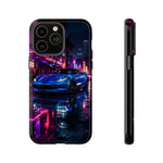 Blue C7 Neon District Tough Phone Case