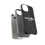 1970 Camaro Z28 White Silhouette Tough Phone Case Cover Gift