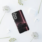 FC RX-7 Pink Neon Fog Column Tough Case