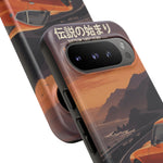 Datsun 240Z Classic JDM Sports Car Sunset Art Tough Phone Case