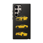Yellow Camaro SS Muscle Car Phone Case Tough Multi View Print