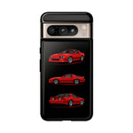 Z28 Red Triview Phone Case Classic Car Illustration