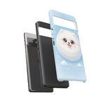Samoyed Kawaii Snowball Chibi Art Tough Phone Case