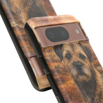 Border Terrier Earthy Watercolor Art Tough Phone Case