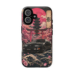 Black 300ZX Phone Case, Cherry Blossom Torii Art Tough Cover