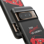 1991 Camaro Heartbeat Red Muscle Car Tough Phone Case Cover