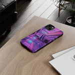 Empty Mall Escalator Vaporwave Art Tough Phone Case