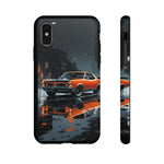 1966 GTO Orange Rainy City Tough Phone Case Cover Gift Art