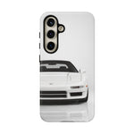 White NSX Phone Case, Retro 90s JDM Supercar Cover, Gift for Car Lovers