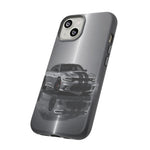 Silver Charger RT Phone Case, Classic Muscle Car Racing Stripe Cover