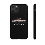 1970 C10 Red White Classic Pickup Tough Phone Case Cover