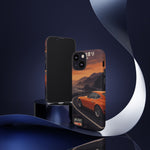 Datsun 240Z Classic JDM Sports Car Sunset Art Tough Phone Case