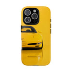 C5 Z06 Yellow Sports Car phone case | Tough Cover for Vette Owners
