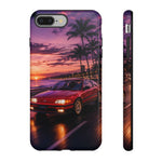 CRX Si Beach Run Retro JDM Car Tough Phone Case