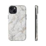 White Marble Pattern Phone Case | Tough Cover